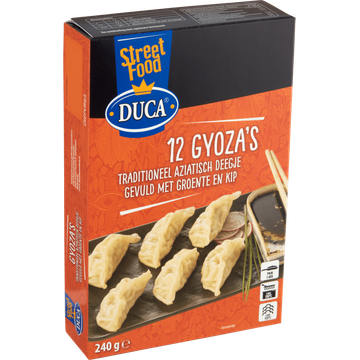 Duca Gyoza's Groente & Kip 12 Stuks