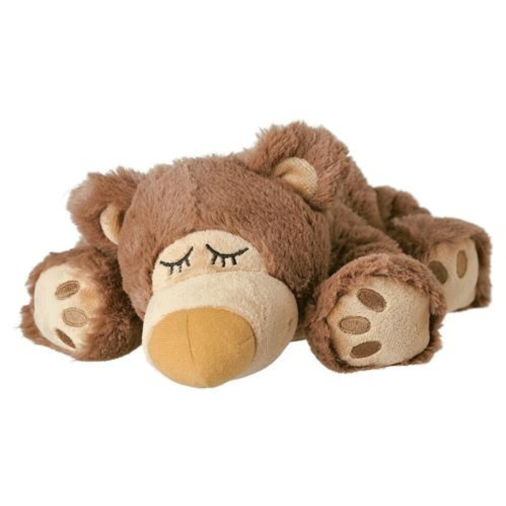 Warmies Warmteknuffel Slapende Beer Bruin32 cm