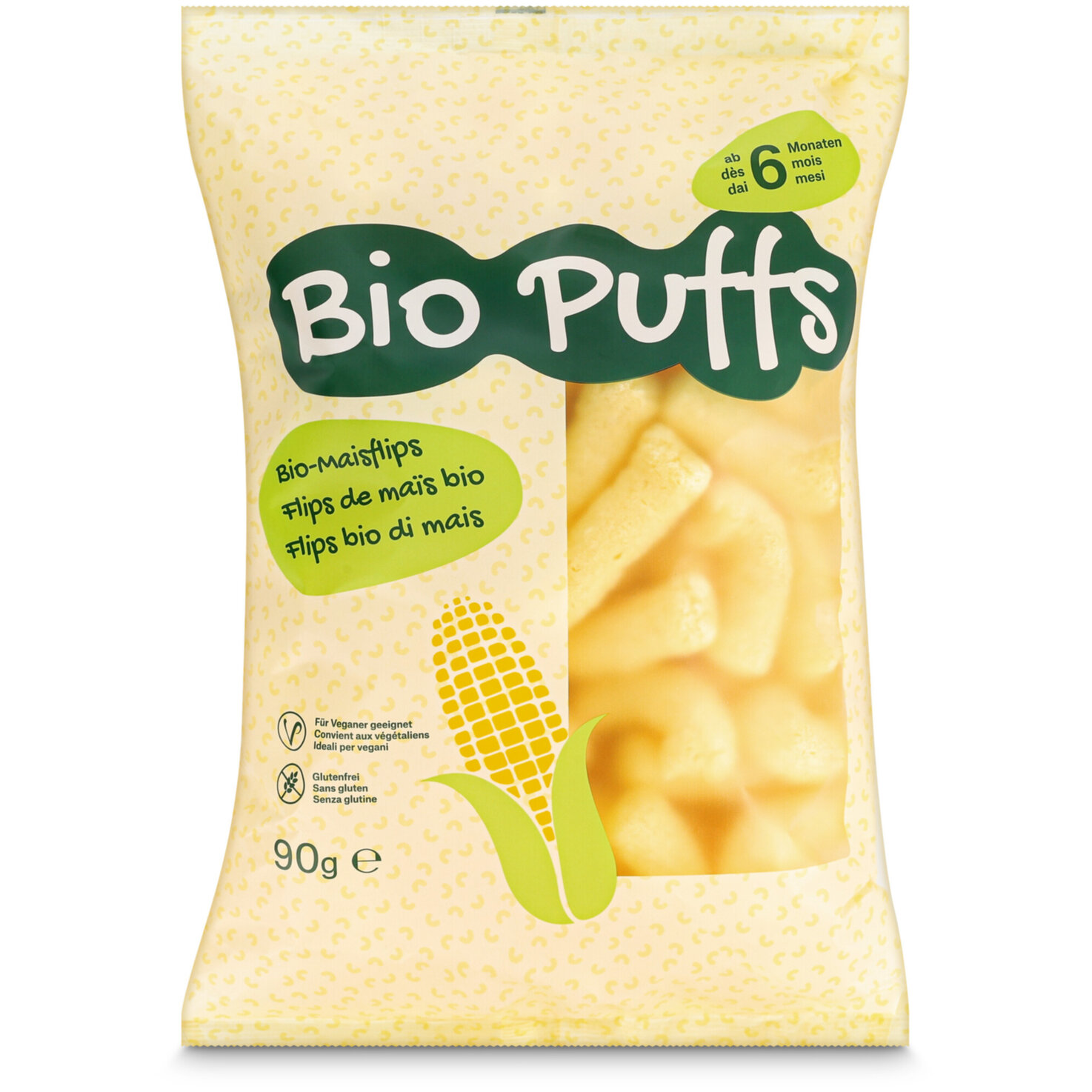 Bio Puffs Bio-Maisflips 6+ Monate