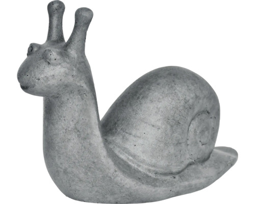 Tuinfiguur slak Lafiora 69 x 28 x 43 cm donkergrijs