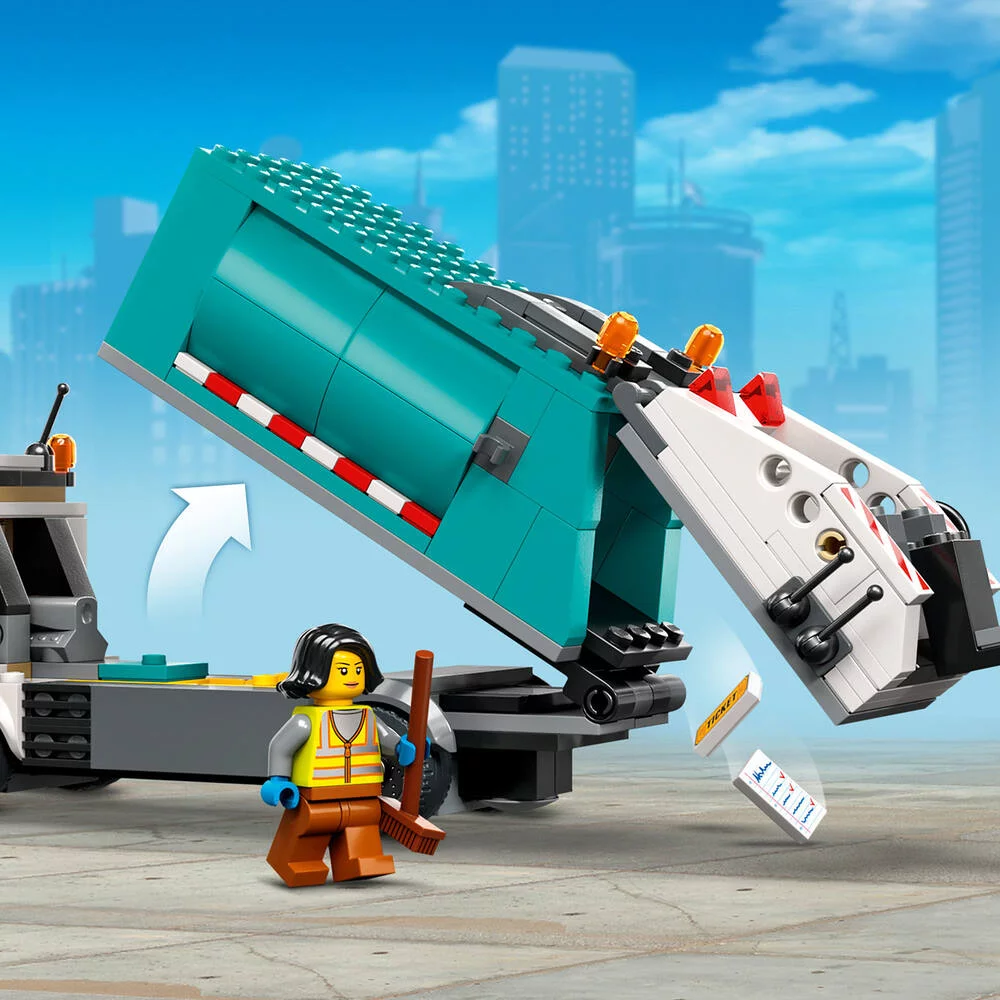 LEGO®CITY 60386 - LE CAMION DE RECYCLAGE