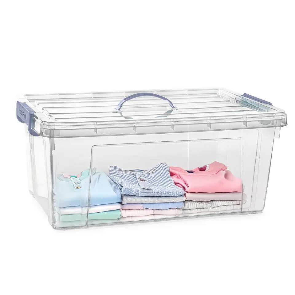 Plasticforte Opslagbox AZUL - transparant - 39 liter