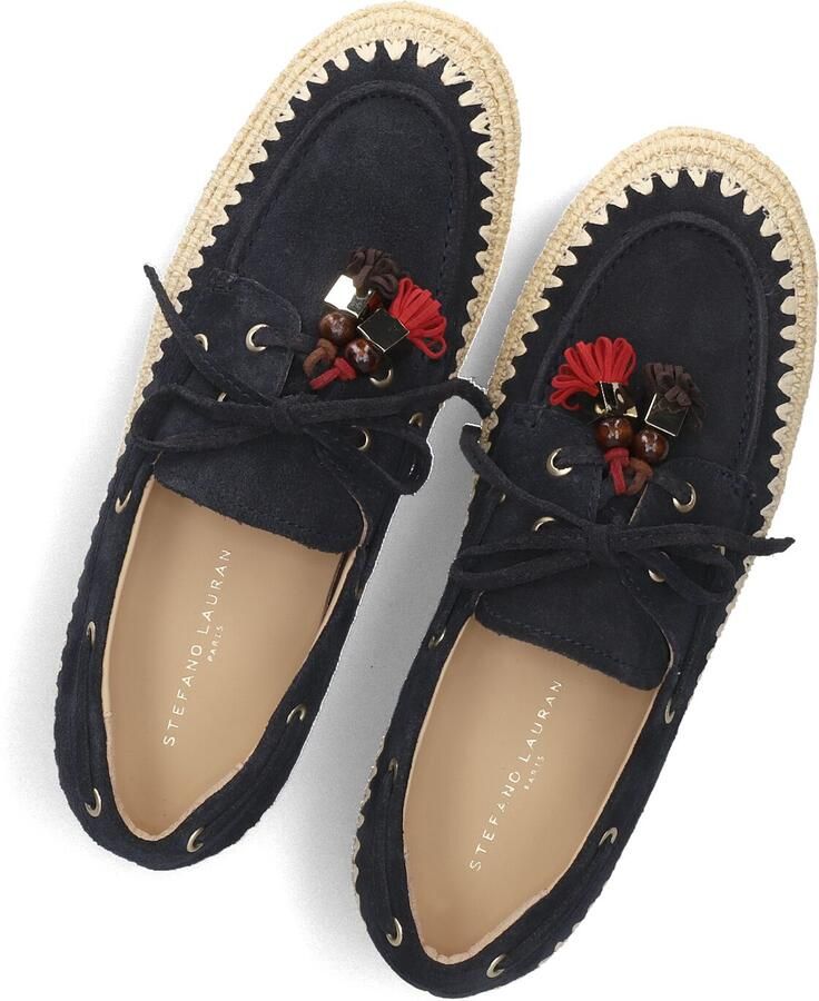 STEFANO LAURAN Loafers Dames St2066 Maat: 38 Materiaal: Suède Kleur: Blauw