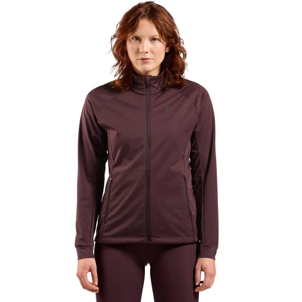 Veste ski de fond ODLO BRENSHOLMEN JACKET W FUDGE