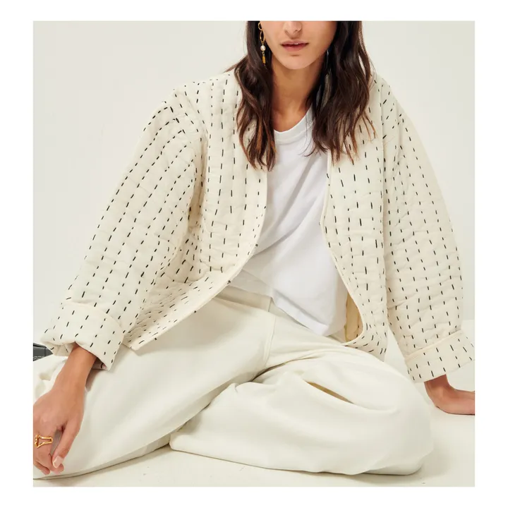 Sessùn Veste Matelassée Monia | Ecru
