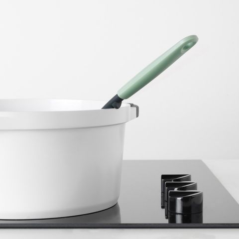 Tasty  Soeplepel plus schraper - Jade Green