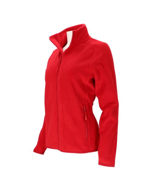 Ardy's Dames Fleece Rood - Vrijetijdskleding