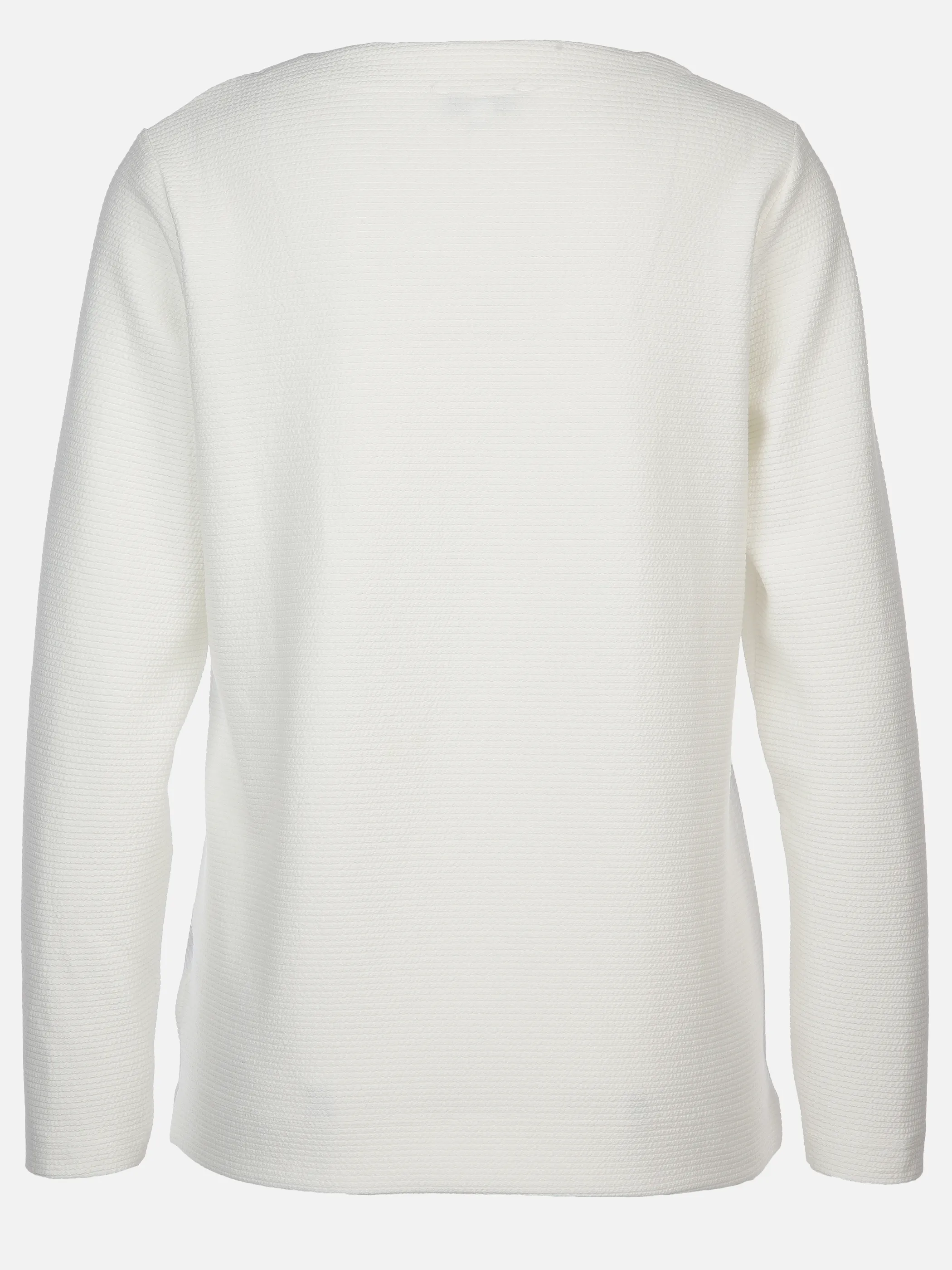 Damen Jaquard Shirt mit Ripp-Struktur