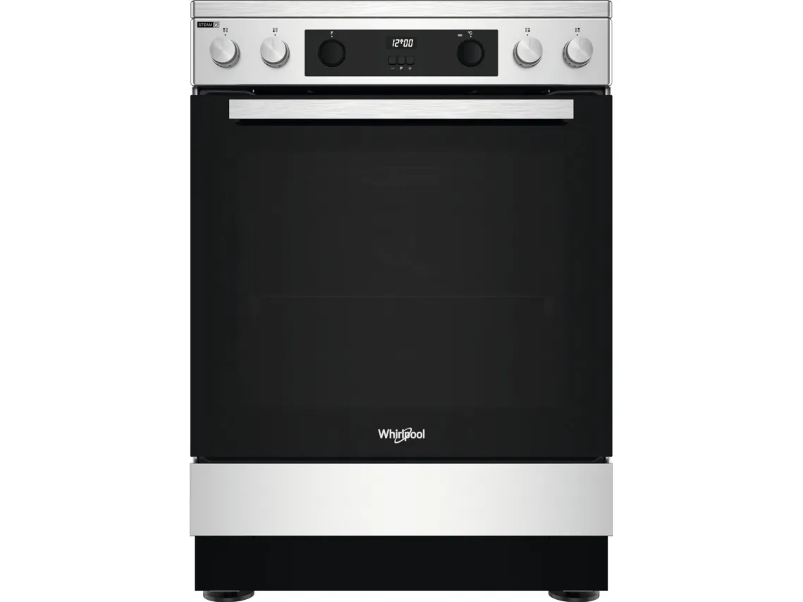 Whirlpool komfur Whirlpool fritstående elektrisk komfur WS68V8CCXT