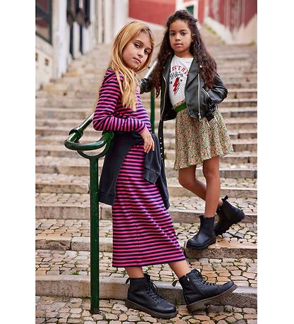 Kids Only Kleid - KogNulan - Seefahrt Blue/Fuchsia Rose