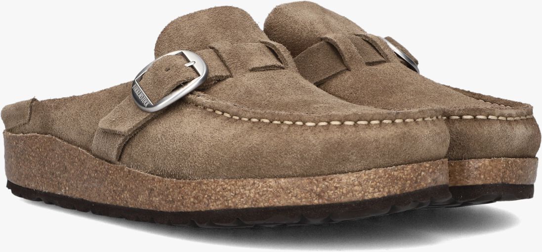 BIRKENSTOCK taupe birkenstock instappers buckley dames