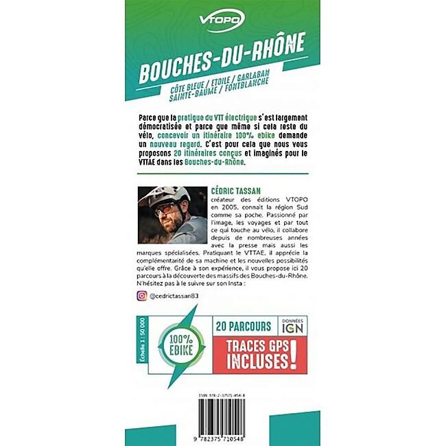 VTOPO - CARTOEBIKE BOUCHES DU RHONE
