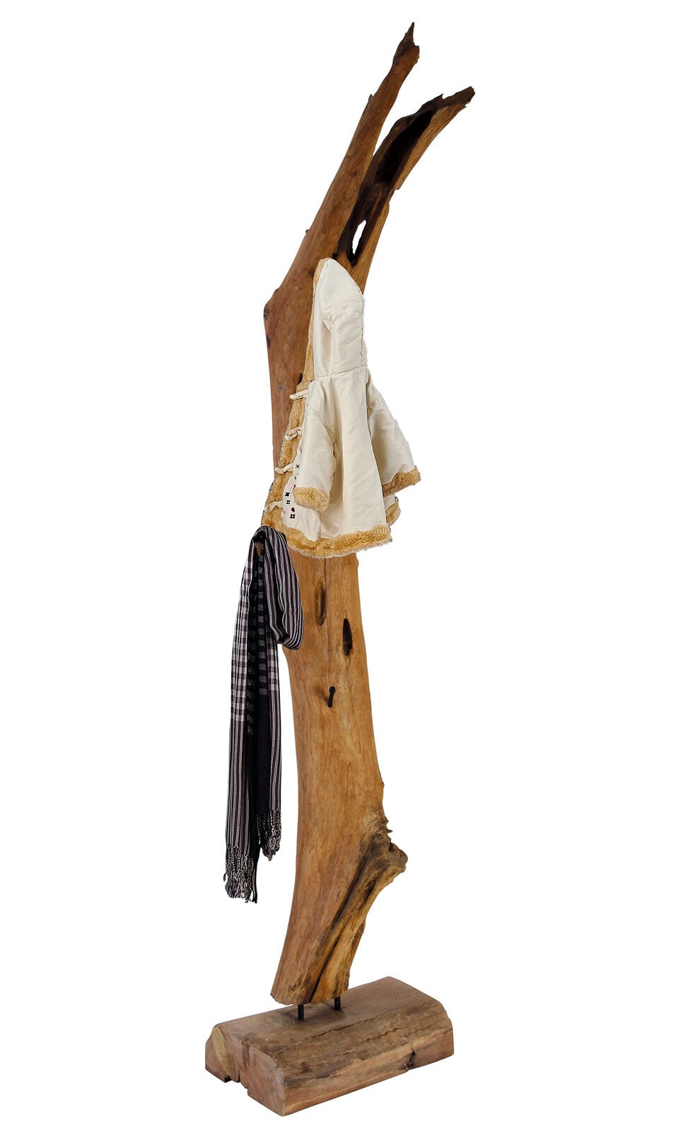 CASAVANTI Kleiderständer Teakholz braun
