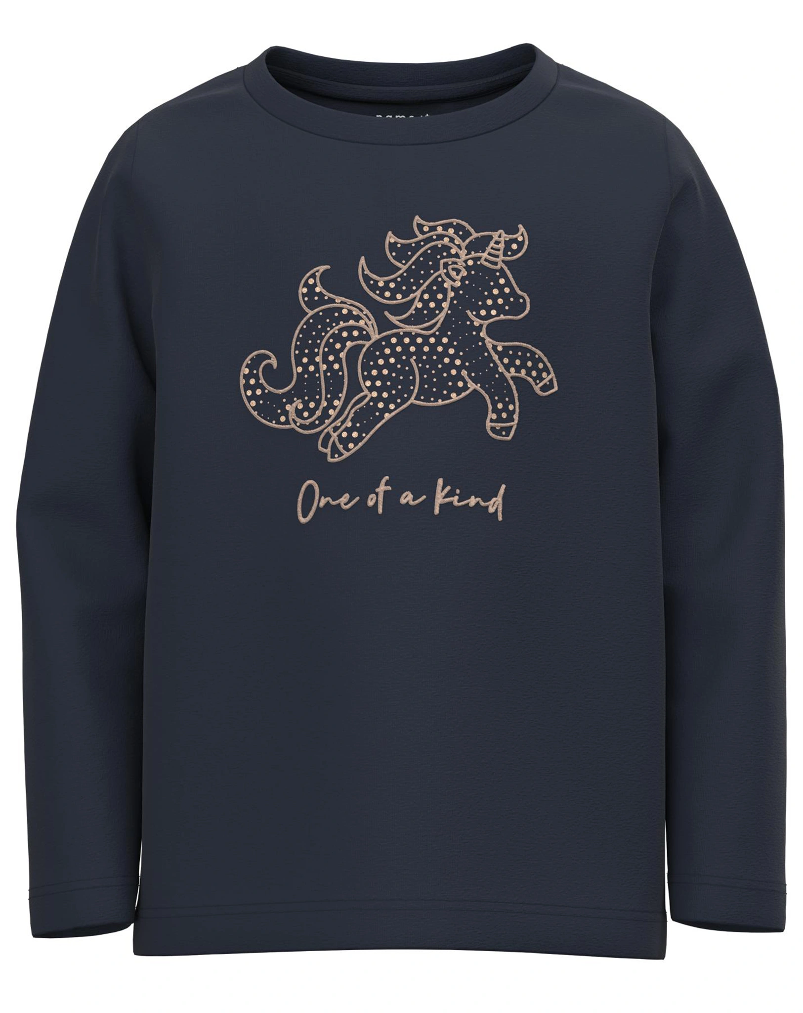 Langarmshirt NMFTYLA ONE OF A KIND in dark sapphire