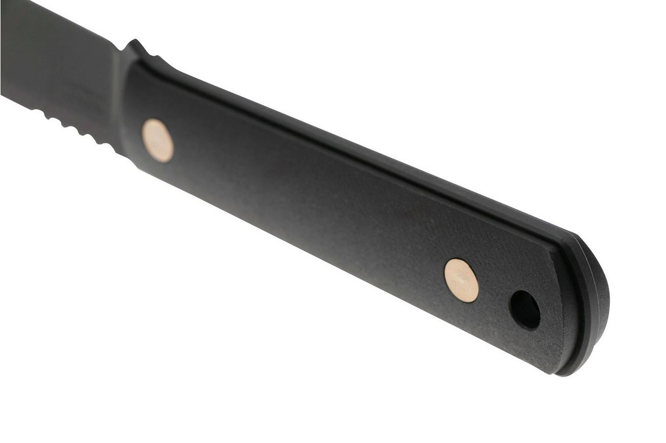 Böker BFF Packlite 120751 Allblack Stargaze,, vaststaand mes, Lucas Burnley design