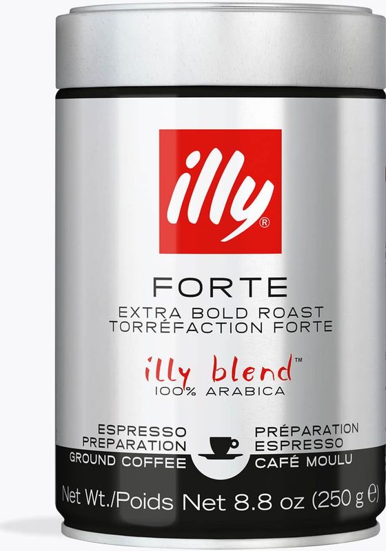 illy - Forte - Gemalen Koffie - 250g - 100% Arabica