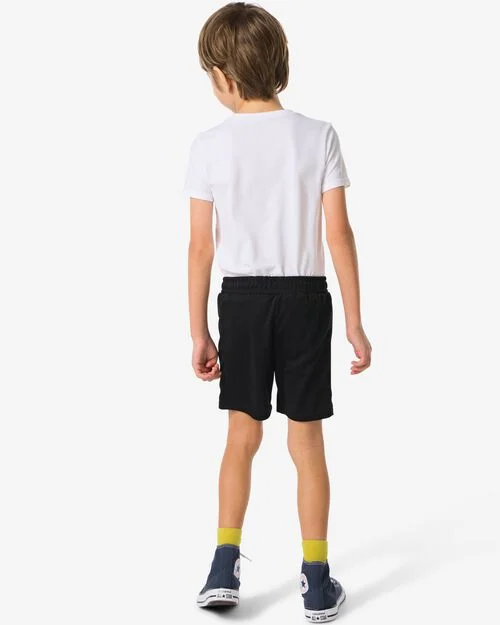 pantalon de sport enfant court noir