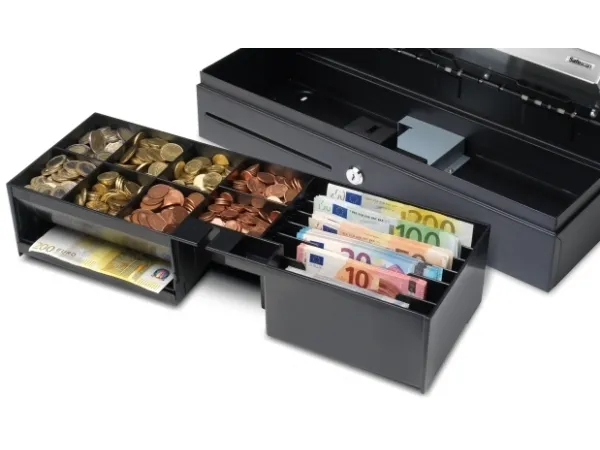 Safescan SD-4617S - Cash Drawer - sort, sølv