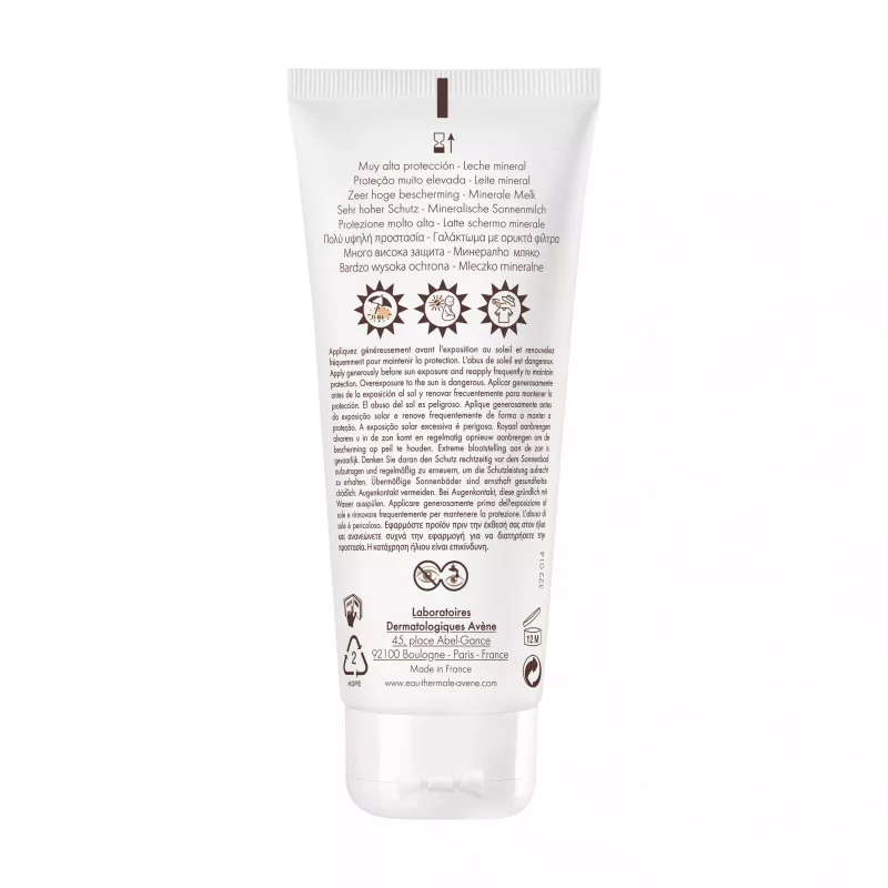 Soins Solaires - Lait minéral SPF 50+ - 100ml