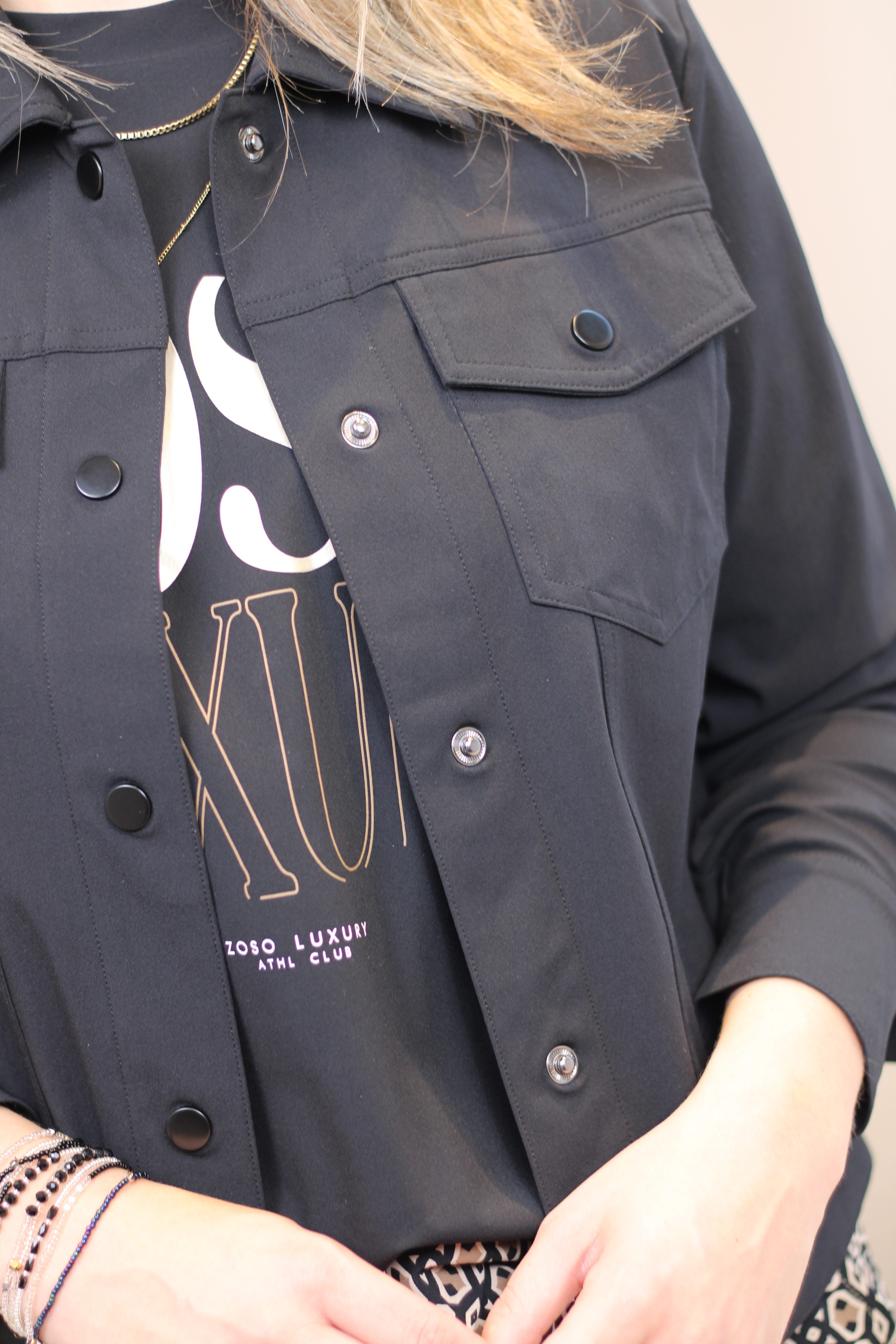 Zoso - Anouk Travel Sporty Jacket - Black