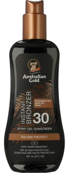 Australian Gold Spray Gel Bronzer SPF30 237 ML
