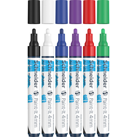 Schneider Paint-It 320 4 mm Set 1 Acrylmarker - 4 mm