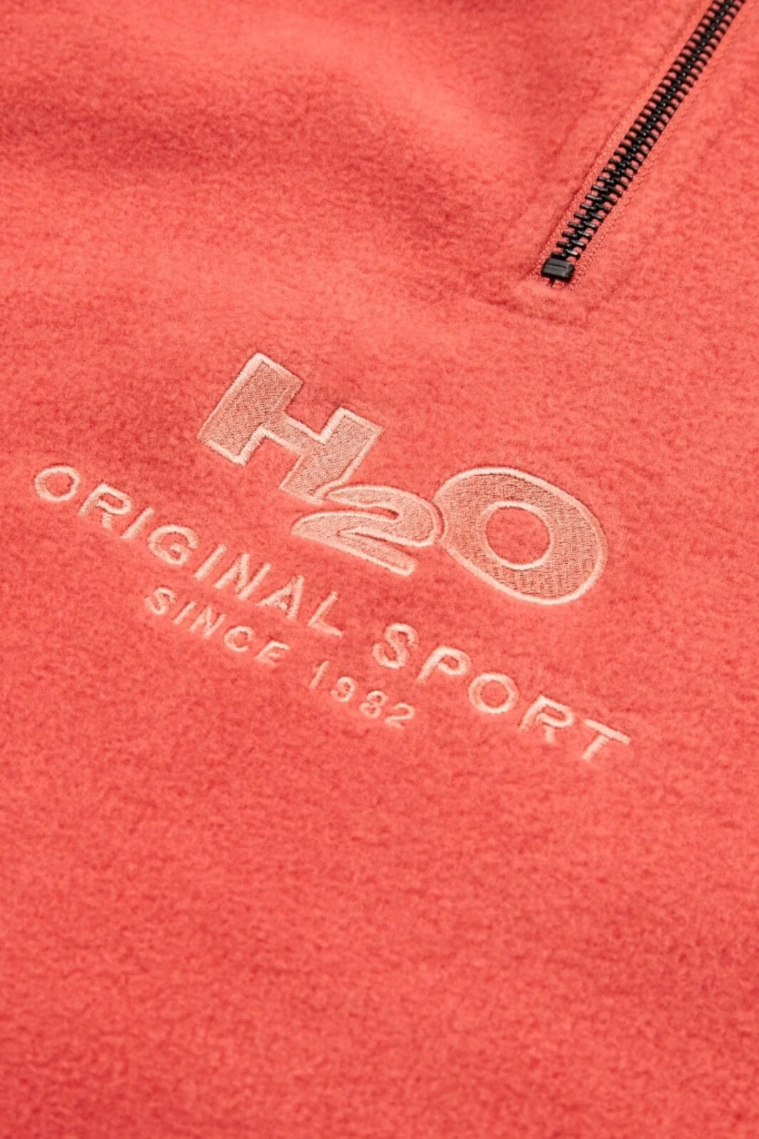 H2O Blåvand Ii Fleece Half Zip 2051 pumpkin