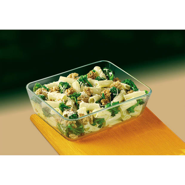 Pyrex Cook & Store ovenschaal met deksel - 25 x 20 cm - 2,6 liter