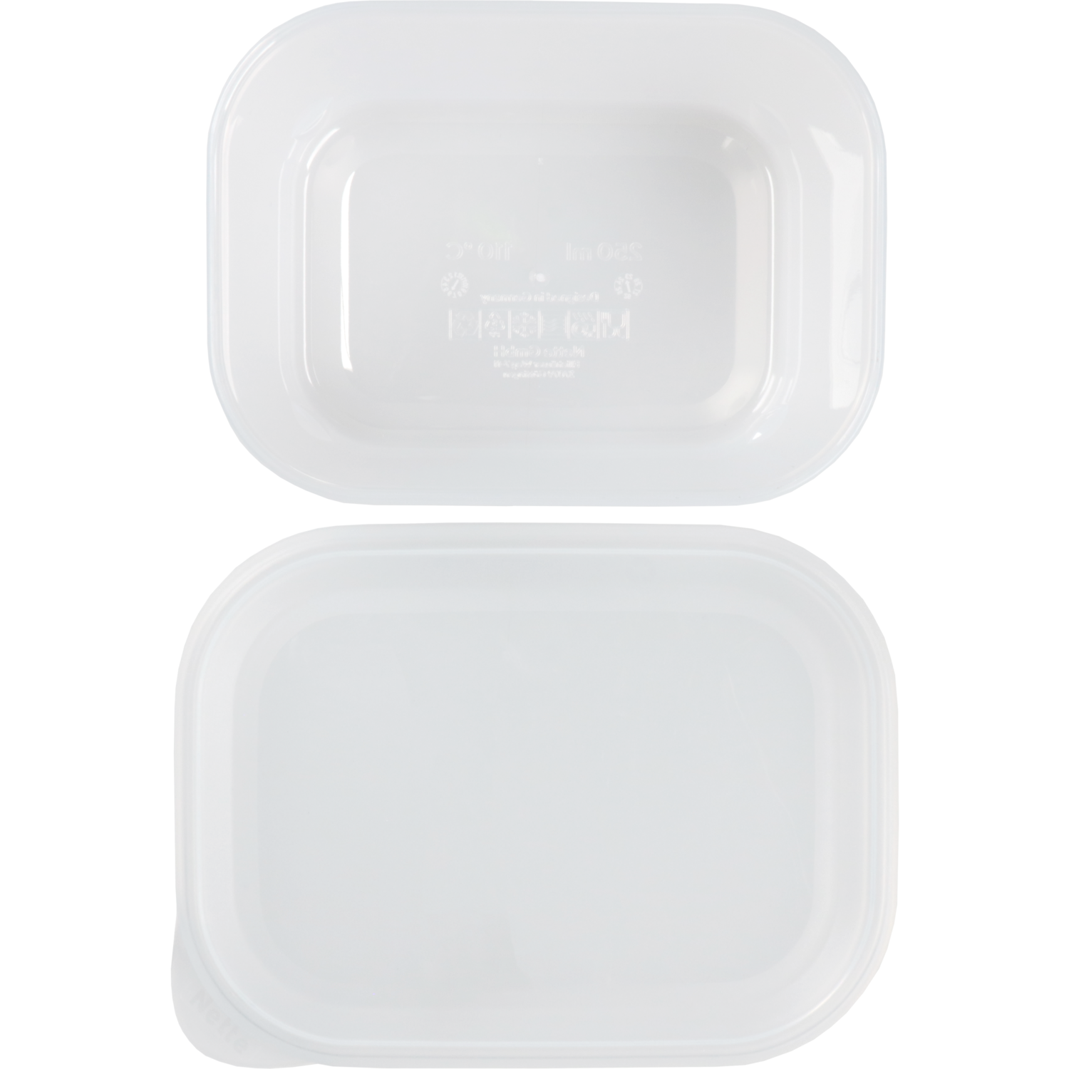 Cup, met deksel, reusable, pP, 250ml, 108x80mm, 52mm, transparant