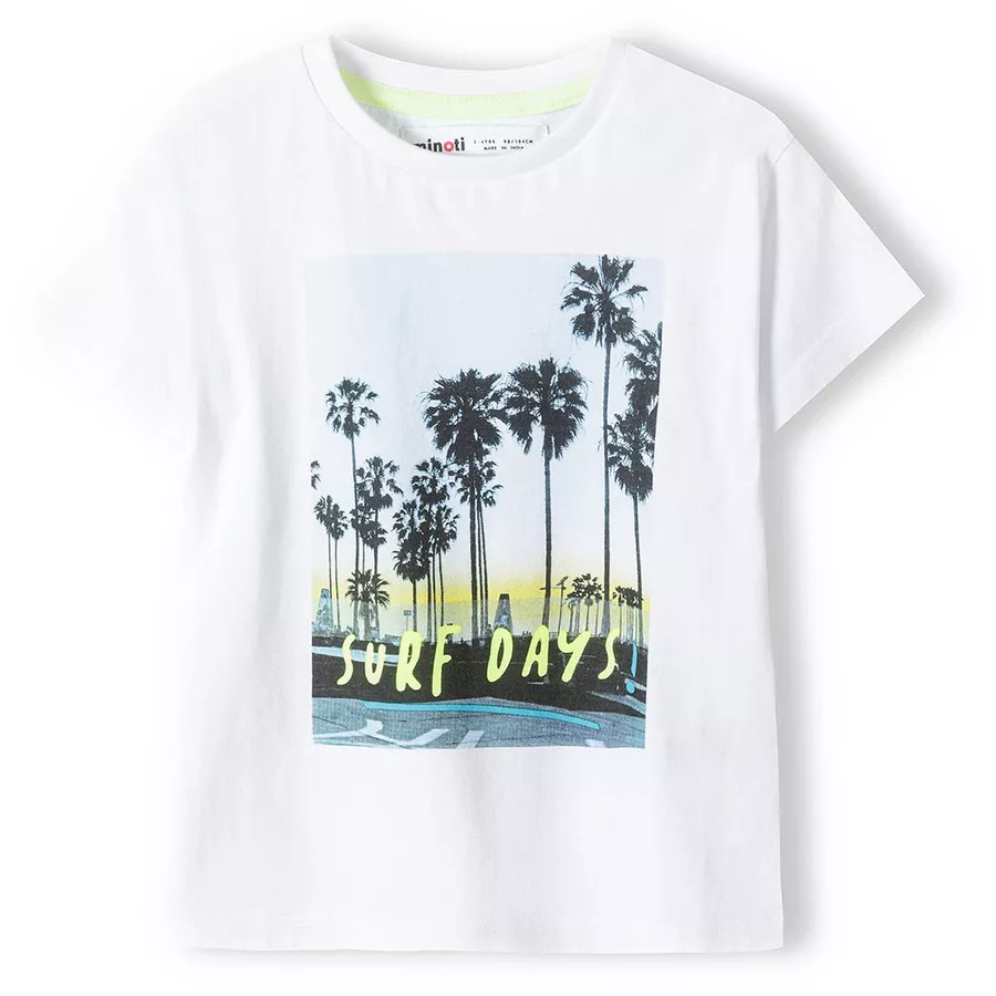 MINOTI 3er-Pack T-Shirts WeißGrauGelb