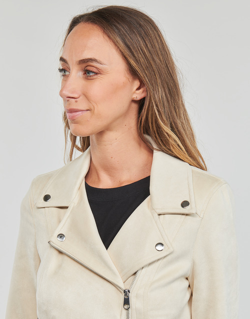 Vero Moda - VMJOSE AW23 SHORT FAUX SUEDE JACKET NOOS - Beige