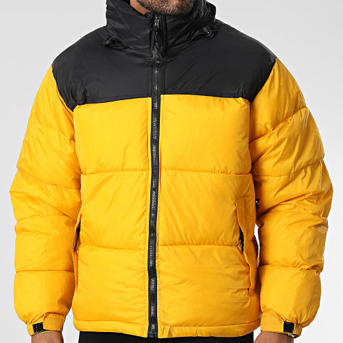 Doudoune Capuche Jaune