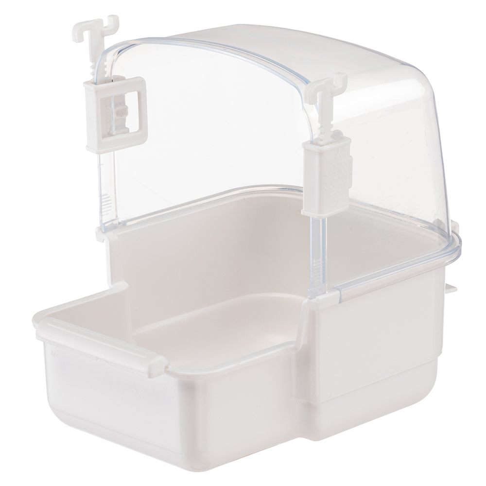 Bain petits perroquets perruches rio 3, oiseaux, plastique recyclé non toxique, ajustable, couleurs mélangées
