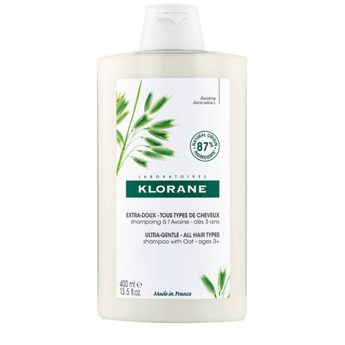 Klorane Aveia BIO Champô Extras suave cabelo normal 400ml