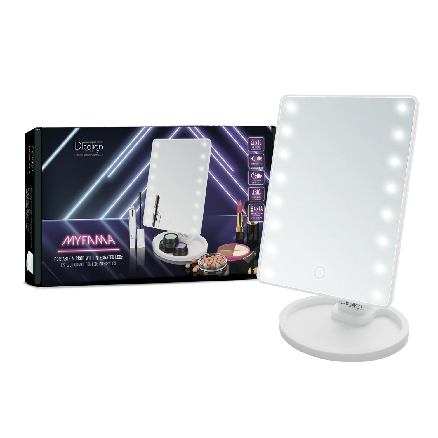 Italian Design My Fama Portable mirror