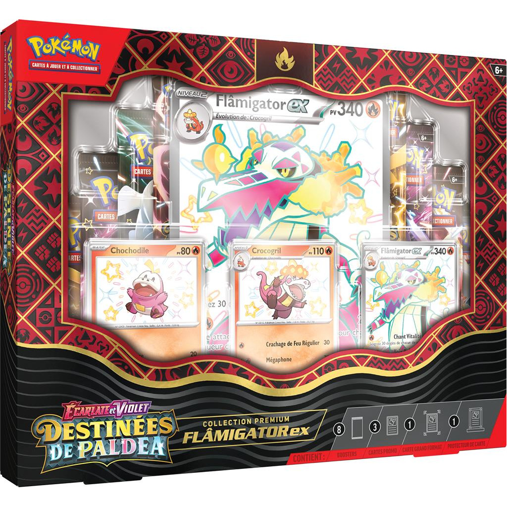 Pokémon EV045 : Coffret Premium Flâmigator