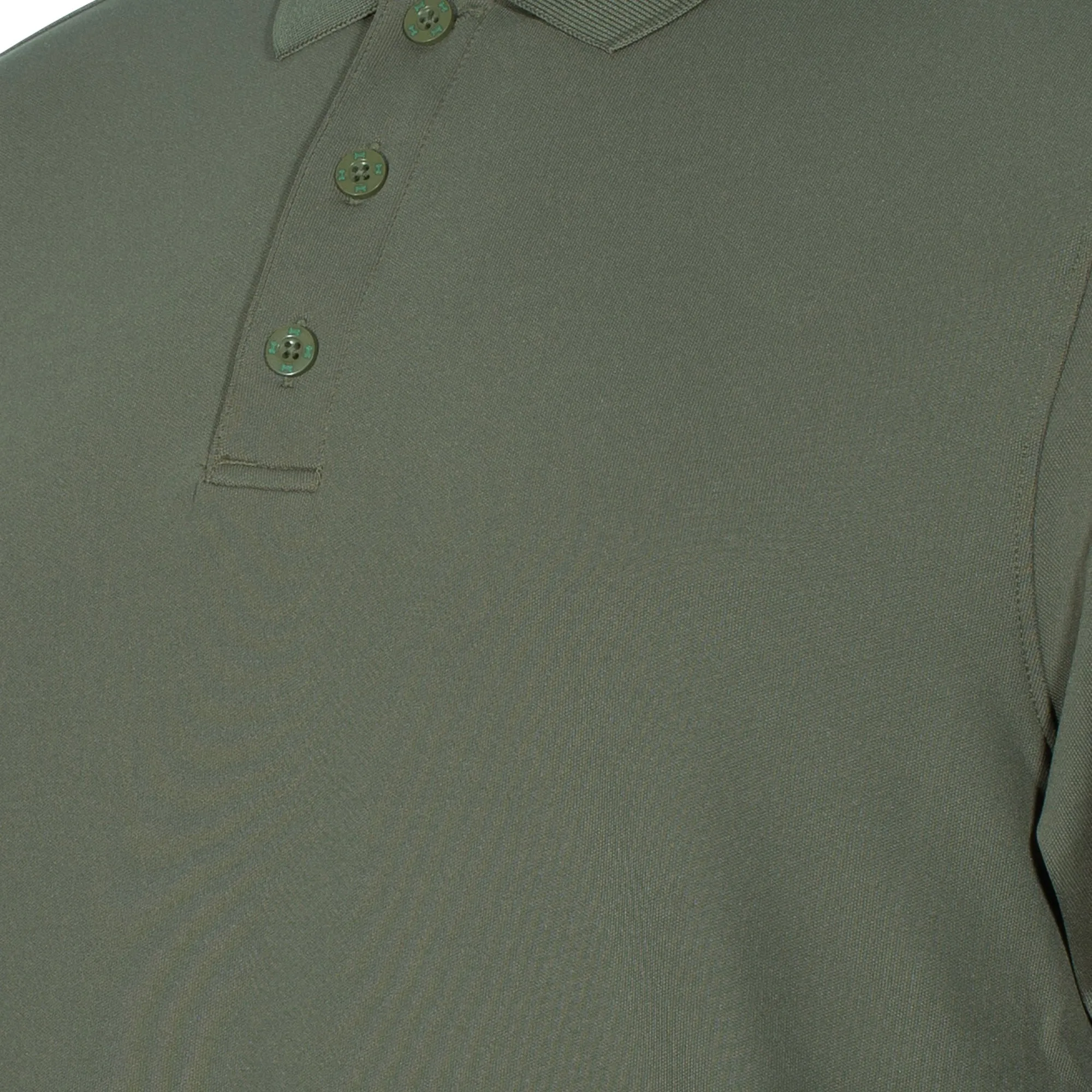 Under Armour -  Under Armour Poloshirt Performance LS marine OD green