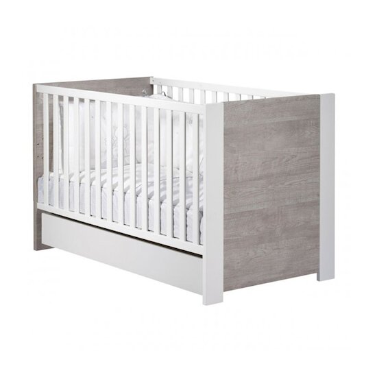 Loft Tiroir Lit 70x140 cm   Blanc        de               Sauthon Baby's Sweet Home