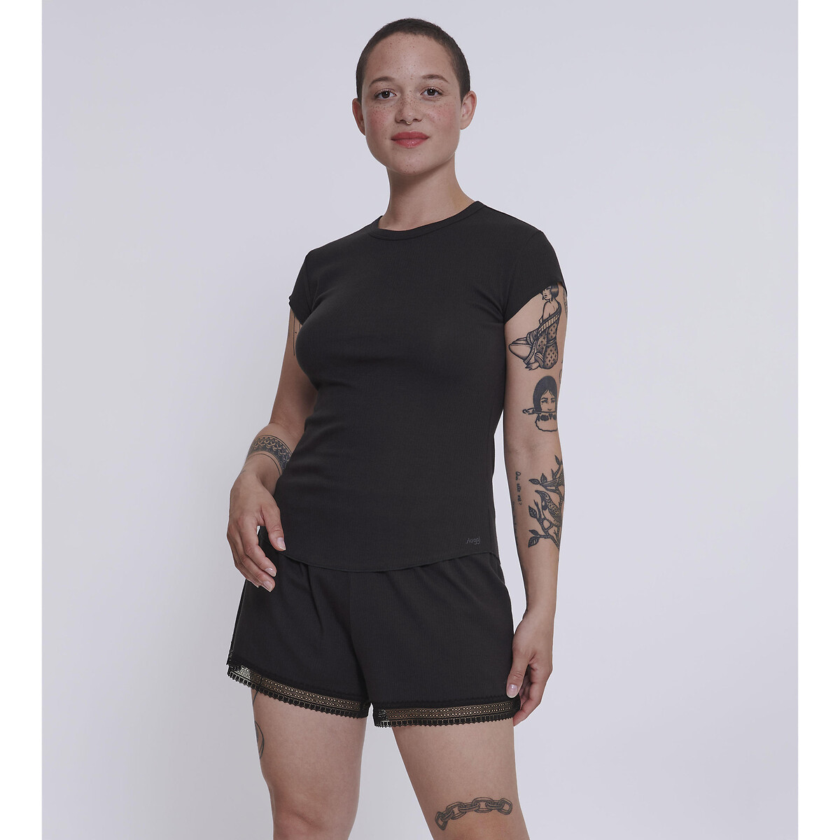 Camiseta canelada SLOGGI GO