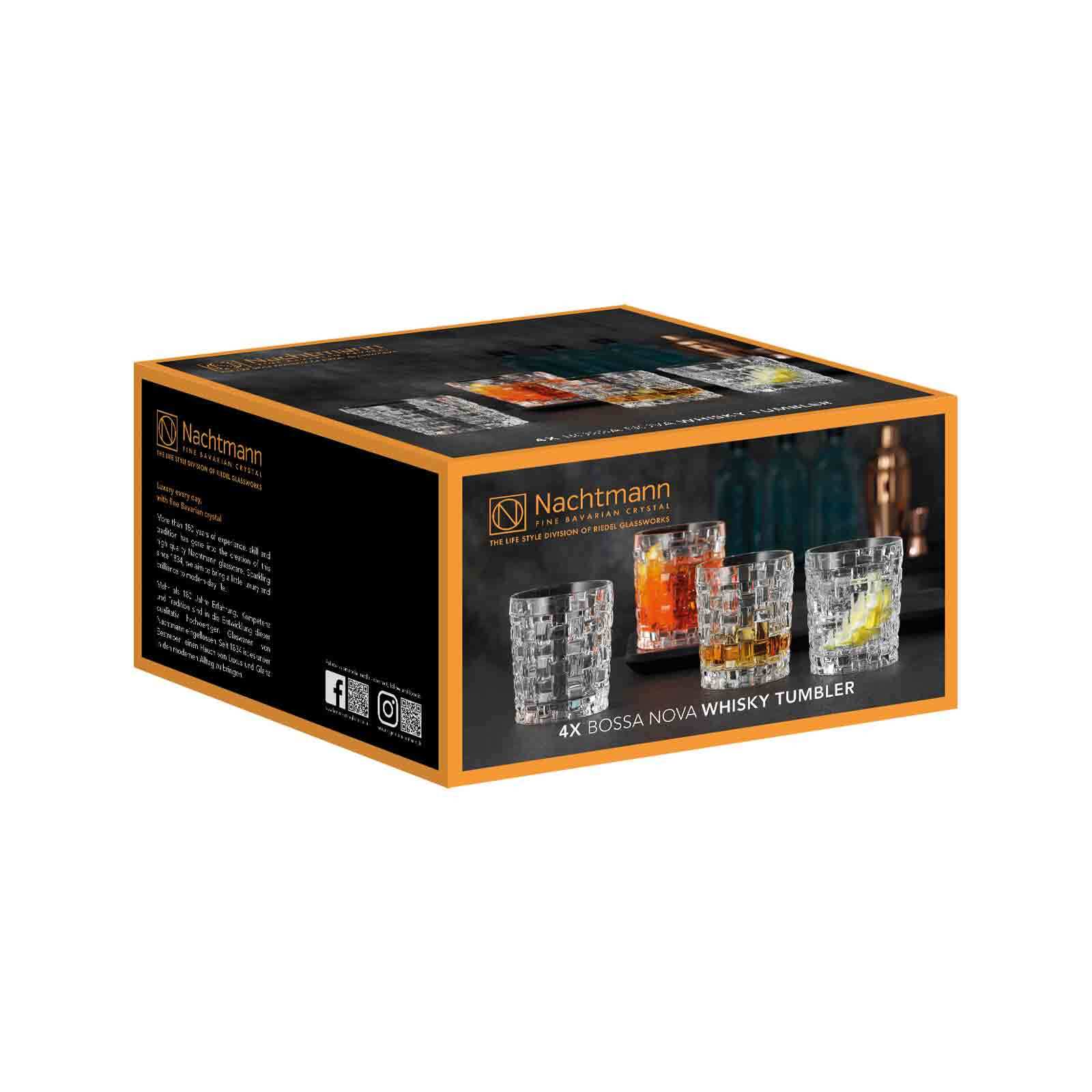 Nachtmann Whiskygläser Bossa Nova 330 ml 4er Set