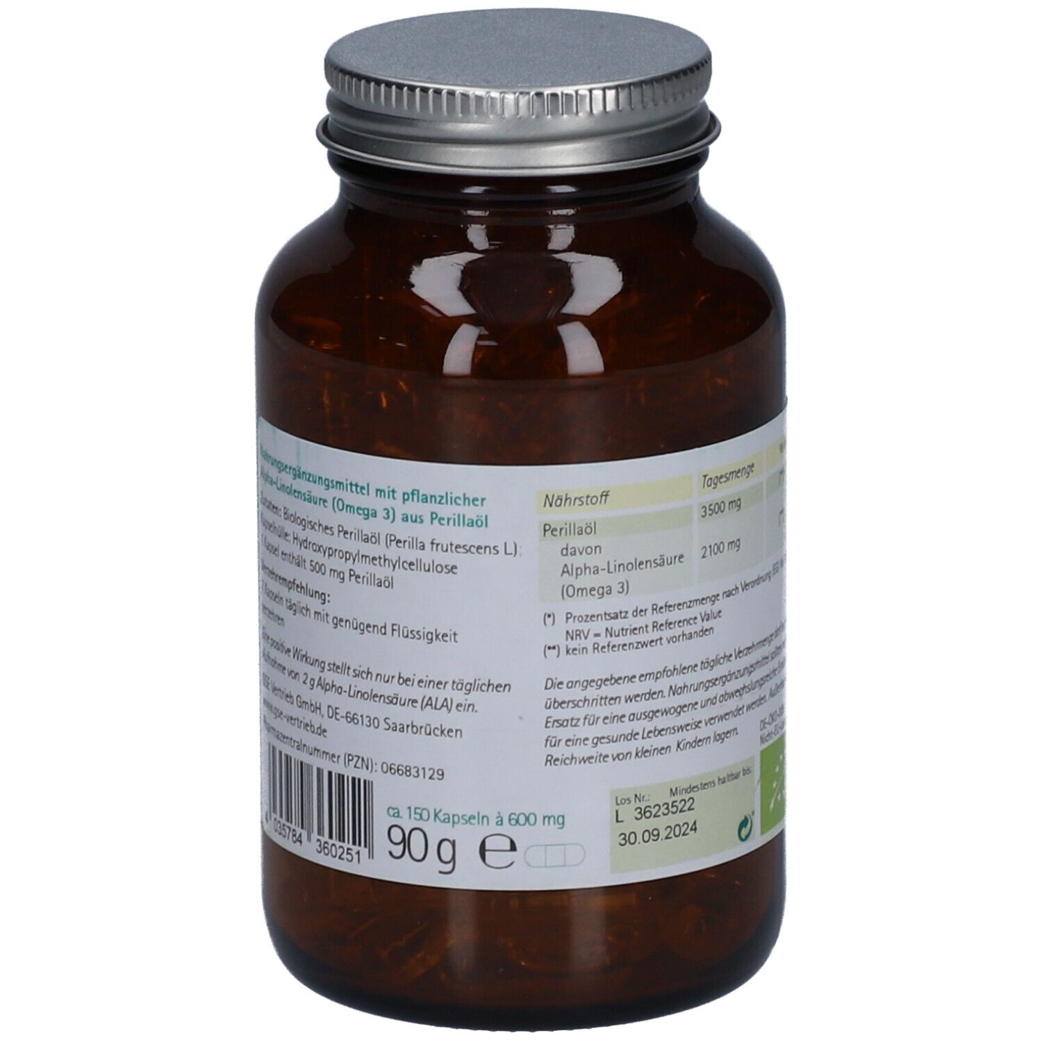 BIO Omega 3 Perillaöl