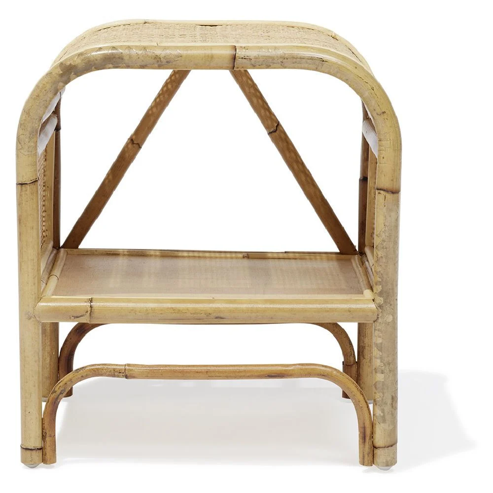 Chevet Malang rotin naturel - L40xP35xH45 cm