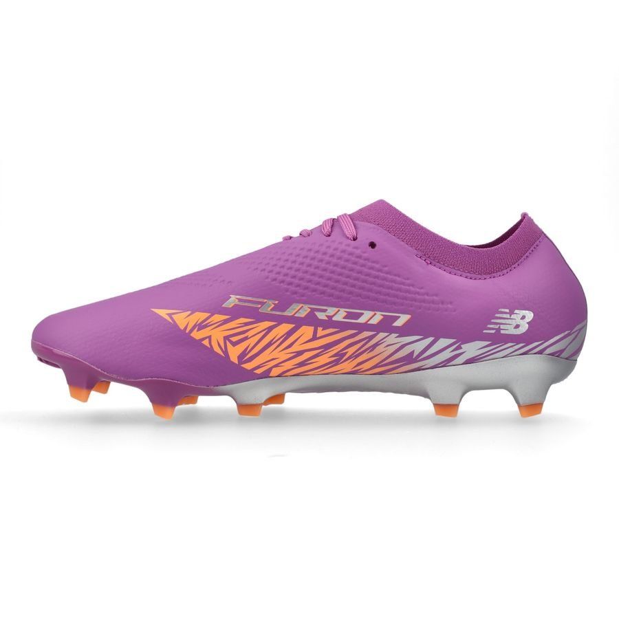 New Balance Furon V8 Pro FG Energy Rush - Violet/Argenté/Orange