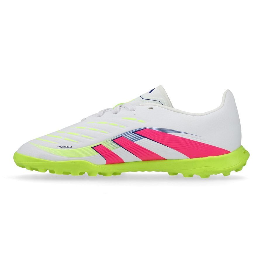 adidas Predator League TF Celestial Victory - Blanc/Lucid Pink/Lucid Lemon Enfant