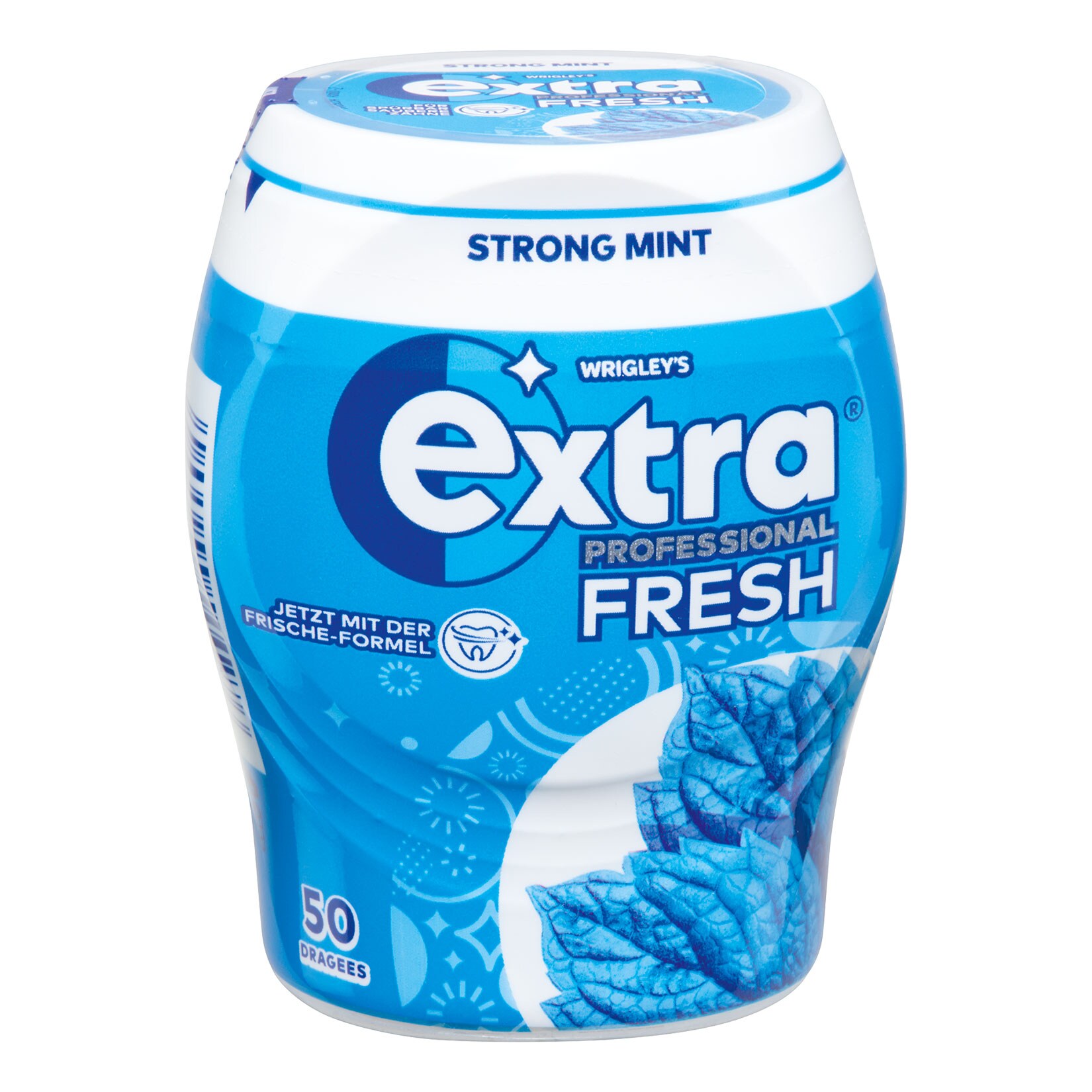 Wrigley's Extra Fresh Strong Mint zuckerfrei Dose 50 Stück, 12er Pack