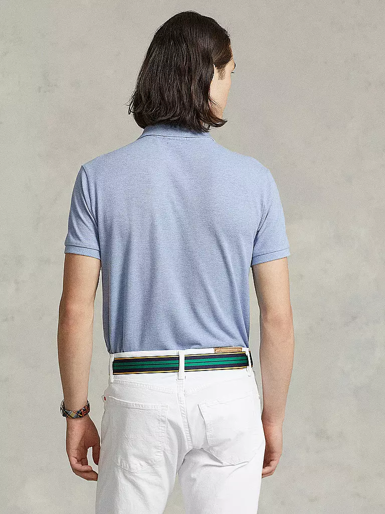 POLO RALPH LAUREN Poloshirt Custom-Slim-Fit blau