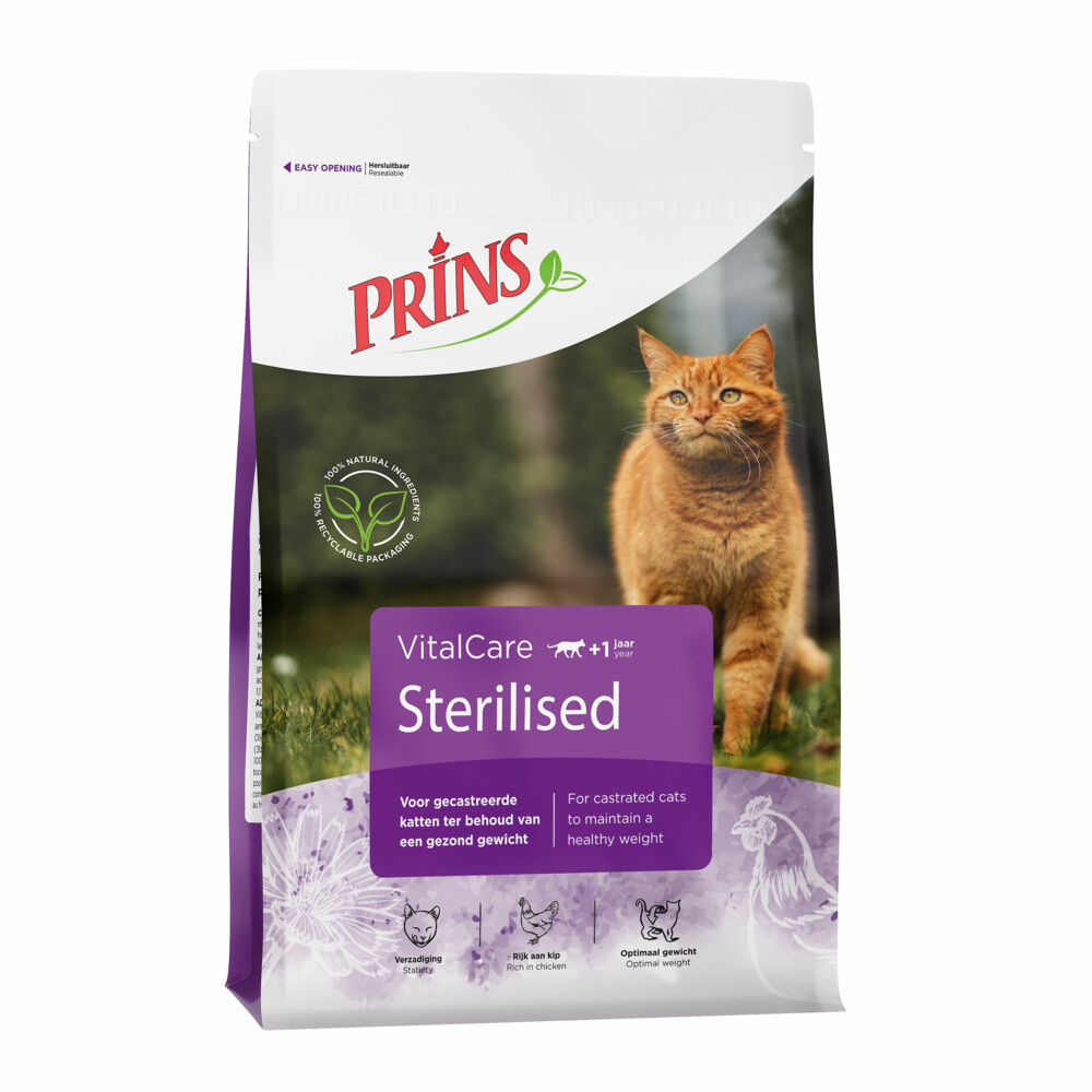 Prins VitalCare Sterilised Kattenvoer 1,5 kg