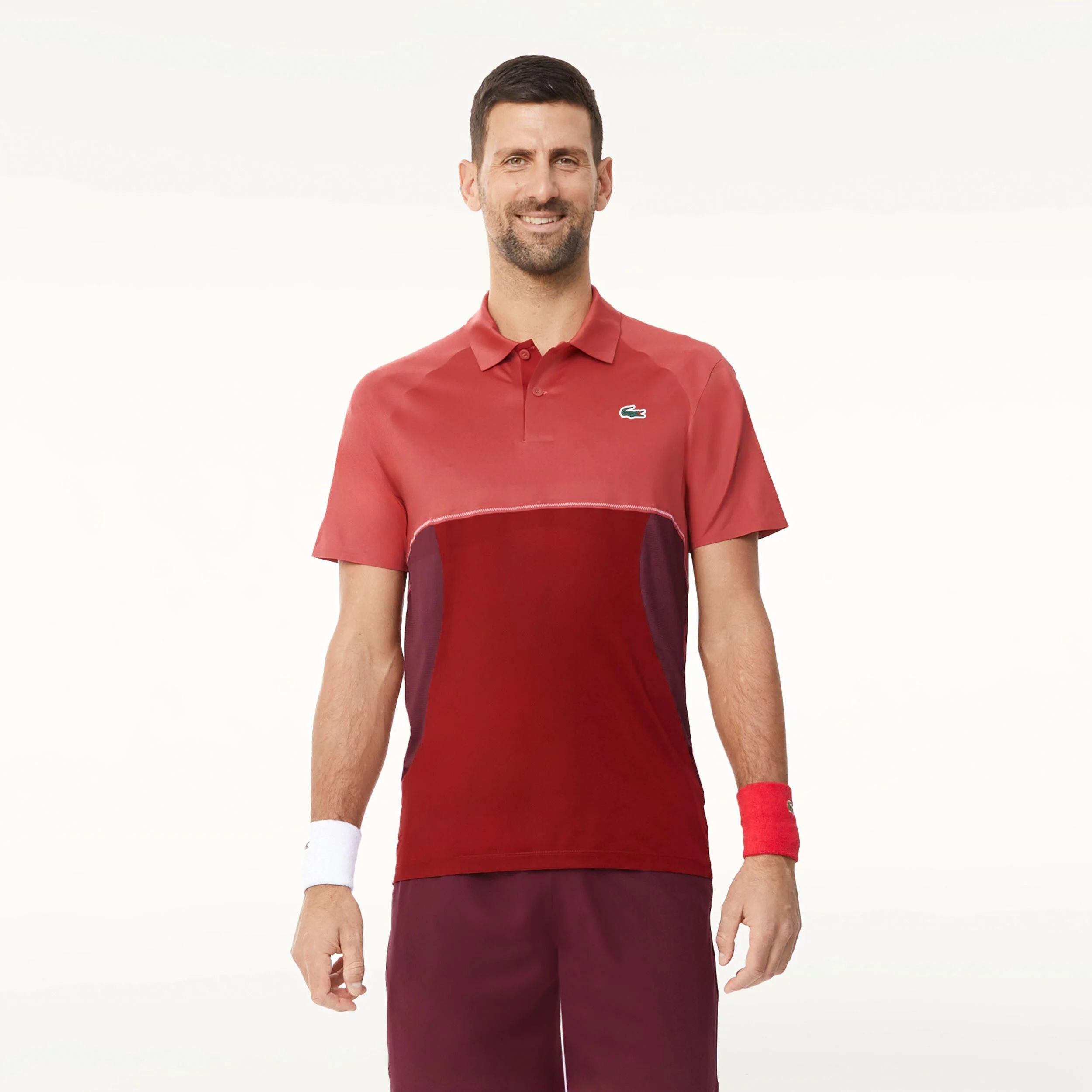 Lacoste Polo Hommes - Rouge , Rouille