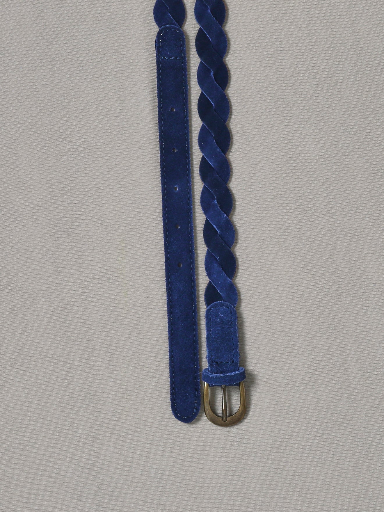 Ceinture tressée Fille en cuir