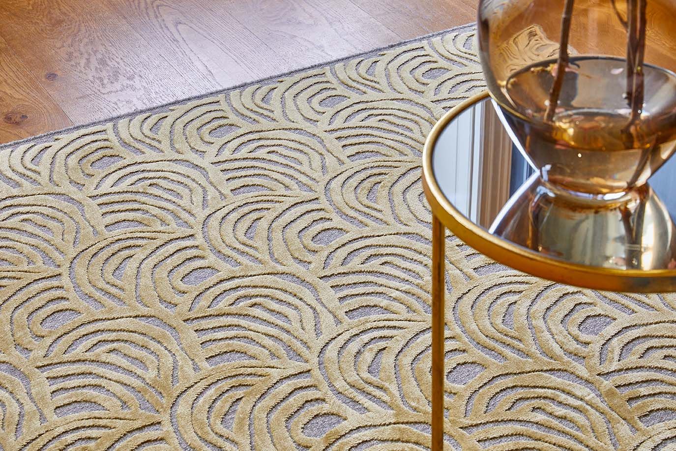 Vloerkleed 1016 Beige Gold Graphix  | Brinker